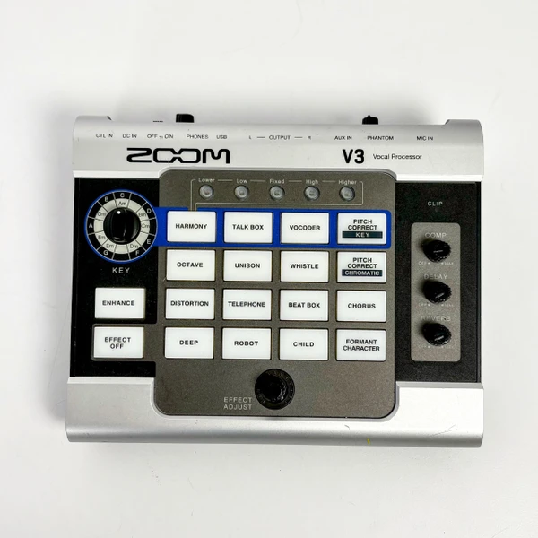 Used ZOOM V3 VOCAL PROCESSOR Multi Effects