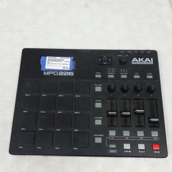 Used AKAI MPD226 Pad Controller