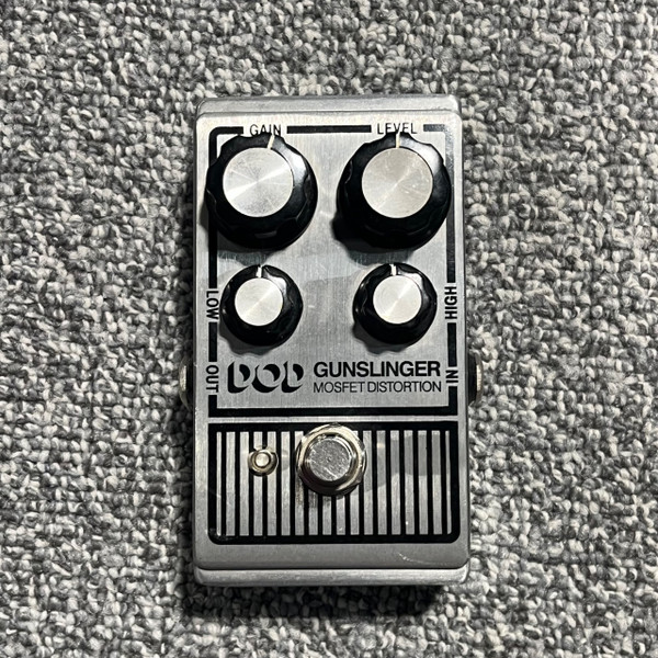 Used DOD GUNSLINGER MOSFET DISTORTION Guitar Pedal