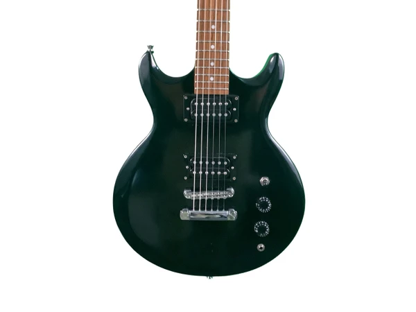 Used Ibanez GIO GAX50 Double Cut Electric Guitar Black 6-String