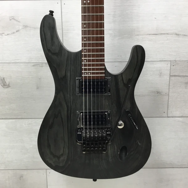 Used Ibanez JEM 555 BK KOREAN Super S Electric Guitar Black 6-String