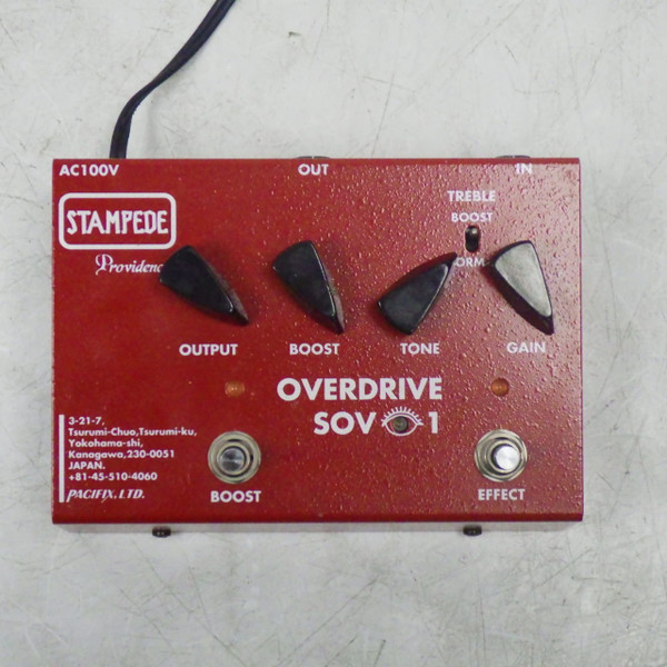 Used KINGSLEY PAGE TS TUBE BOOST Overdrive Pedal