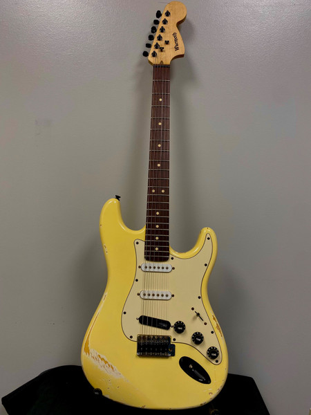 Used Tokai SUPER EDITION STRAT COPY S Type Electric Guitar White 6
