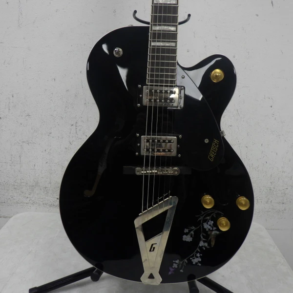Used Epiphone DOT EB Semi-Hollow Electric Guitar Black 6-String