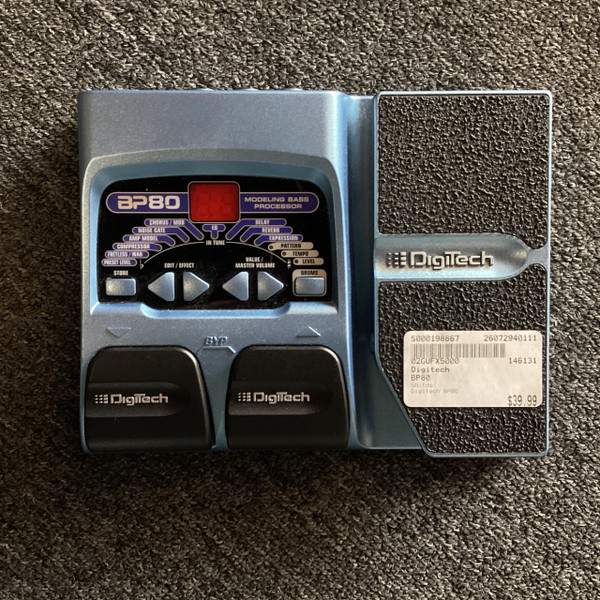 Used Digitech RP80 Guitar Multi-effects Pedal
