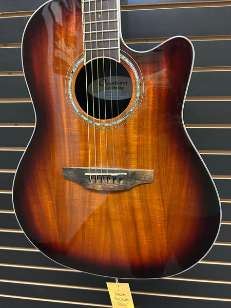 Used S. YAIRI YF-28 3TS Laminate Top Acoustic Guitar Sunburst