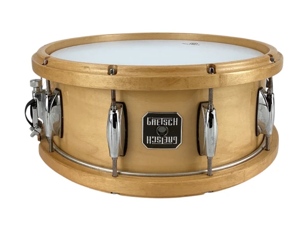 Used Pearl OMAR HAKIM 13 AFRICAN MAHOGONY Wood Snare Drum 13