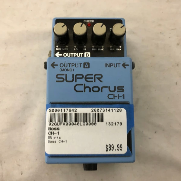 Used Boss CEB-3 BASS CHORUS Chorus Pedal
