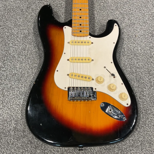 Used FANTOM SPEEDSTAR Vintage S Type Electric Guitar Sunburst 6-String