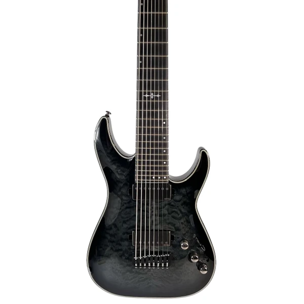 Used Legator G8FP Modern Metal Electric Guitar Black 8-String
