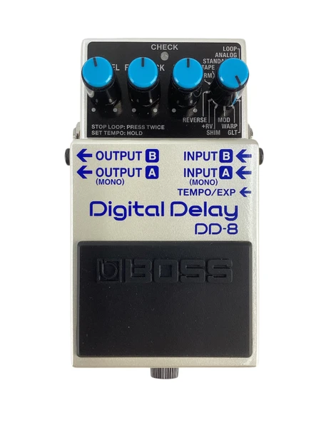 Used MXR CARBON COPY AQUA BLUE Delay Pedal