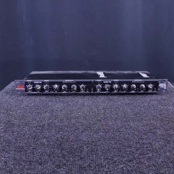Used DBX 266 COMPRESSOR/GATE Compressor