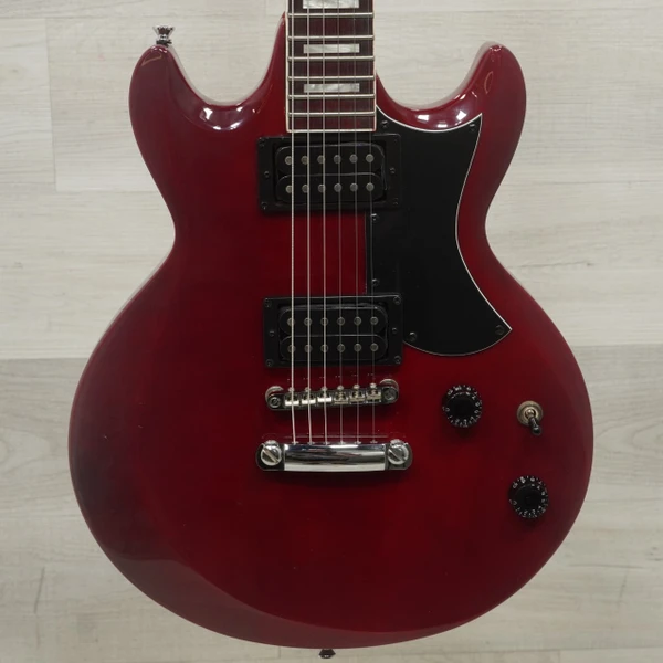 Used Ibanez GIO GAX50 Double Cut Electric Guitar Black 6-String