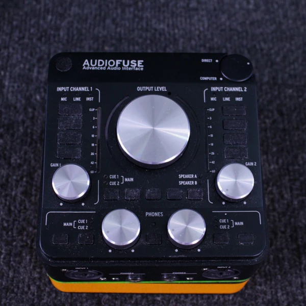 Used ARTURIA AUDIOFUSE REV1 Computer Interface 2 A/D Recording Inputs
