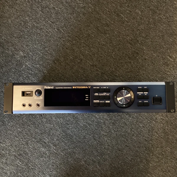 Used Roland INTEGRA-7 MODULE Rackmount Synthesizer Rackmount