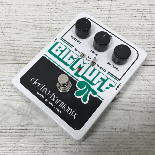 Used Electro Harmonix (E/H) BIG MUFF PI TONE WICKER Fuzz Pedal