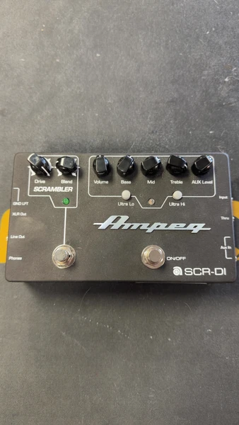 Used Ampeg SCR-DI Bass Pre-Amp Pedal