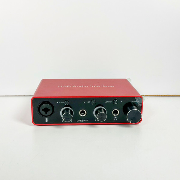 Used Focusrite SCARLETT SOLO 3RD GEN Computer Interface 1 A/D