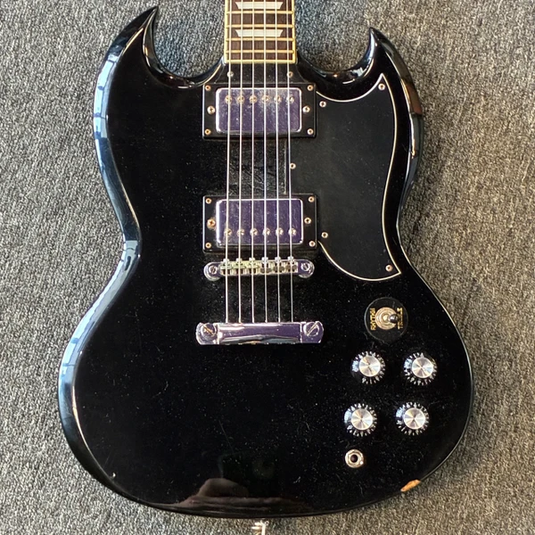 Used Epiphone G-400 SG GOTHIC SG Type Electric Guitar Black 6-String