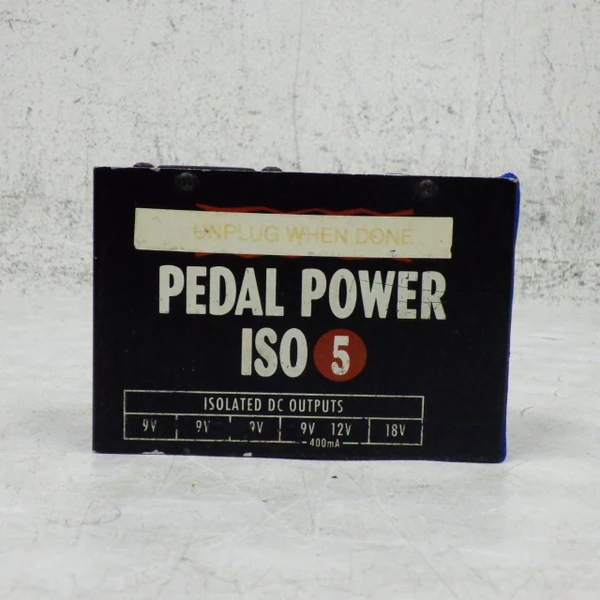 Used Voodoo Lab PEDAL POWER ISO 5 Pedal Power Supply