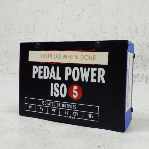 Used Voodoo Lab PEDAL POWER ISO 5 Pedal Power Supply