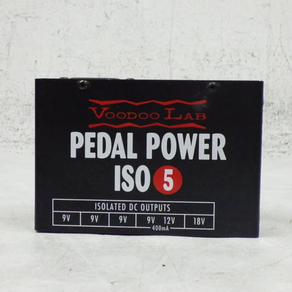 Used Voodoo Lab PEDAL POWER ISO 5 NO CABLES Pedal Power Supply