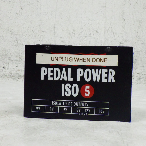 Used Voodoo Lab PEDAL POWER ISO 5 Pedal Power Supply