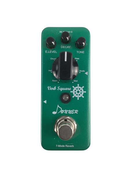 Used Donner VERB SQUARE DIGITAL REVERB Reverb Pedal