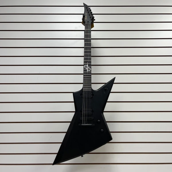Used Schecter DAMIEN-6 FR FLOYD ROSE ELECTRIC Pointy Electric
