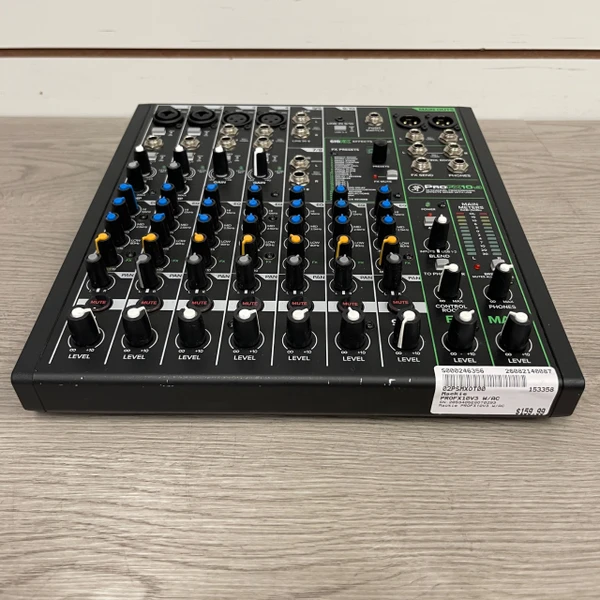 Used Mackie CR 1604 + XLR10 EXPANDER Mixing Console