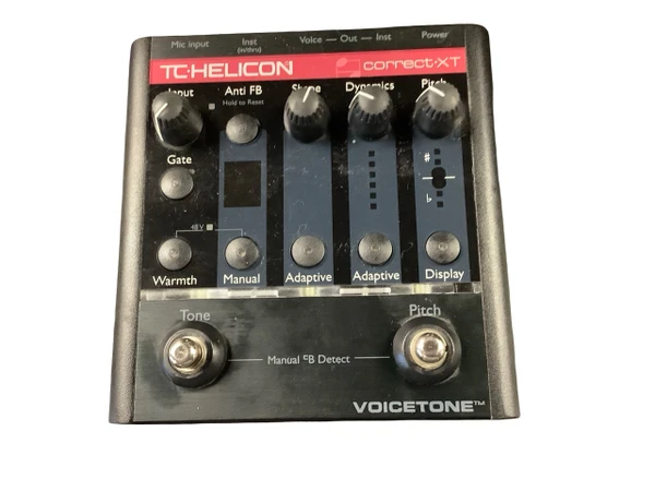 Used TC Helicon VOICETONE X1 MEGAPHONE/DISTORTION Pro Sound