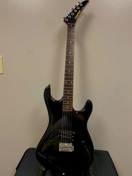 Used Washburn MERCURY M-340 Super S Electric Guitar Red 6-String