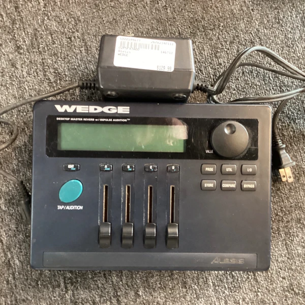 Used Alesis MICRO LIMITER W/ AC Pro Sound Effects Unit