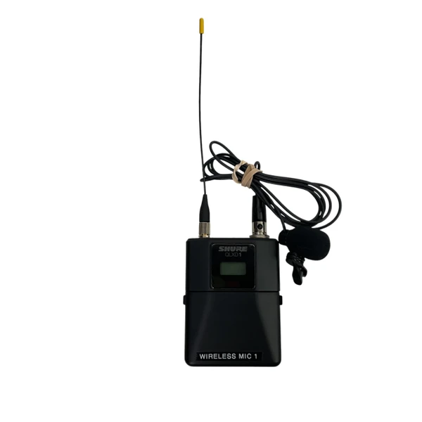 Used Shure SLX4 W/SLX2 WIRELESS HANDHELD Microphone