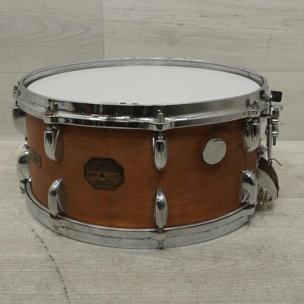 Used Pearl OMAR HAKIM 13 AFRICAN MAHOGONY Wood Snare Drum 13