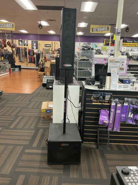 Harry　LIVE 20170331 UNIT Used Harbinger HA300 SET Passive Full Range Speaker Cabinet