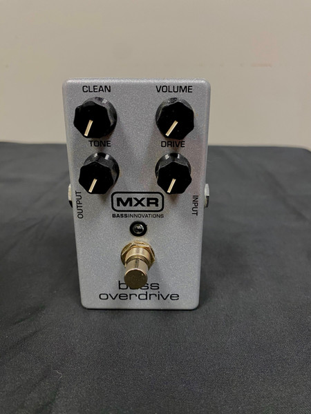 Used MXR BASS OVERDRIVE Overdrive Pedal