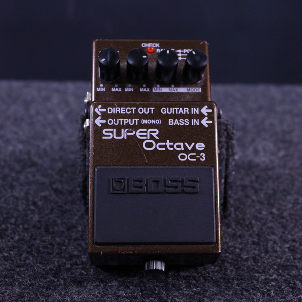 Used Boss OC-3 SUPER OCTAVE Octave Pedal