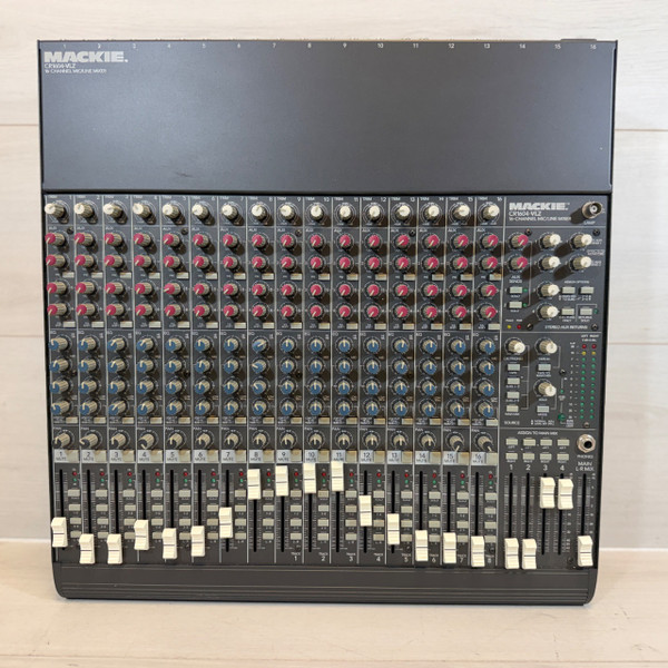Used Mackie 1604-VLZ PRO 16-CHANNEL MIXER Mixing Console