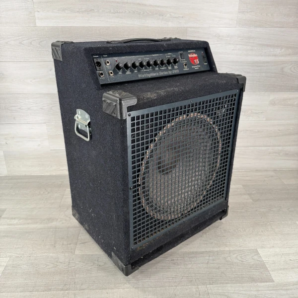 Used Peavey TKO 115 S BASS AMP 1 x 15 Bass Combo Amplifier 1 x 15