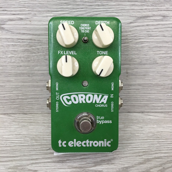 Used TC ELECTRONIC CORONA MINI CHORUS Guitar Pedal