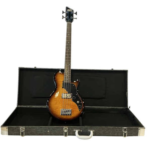 Used DeArmond by Guild STARFIRE BASS II MIK Bass Guitar Sunburst 4