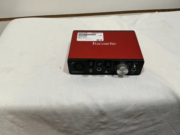 Used Focusrite SCARLETT 2I4 GEN 1 Computer Interface 2 A/D