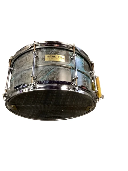 Used Mapex BRASS BLACK PANTHER 13X5.5 Wood Snare Drum 13