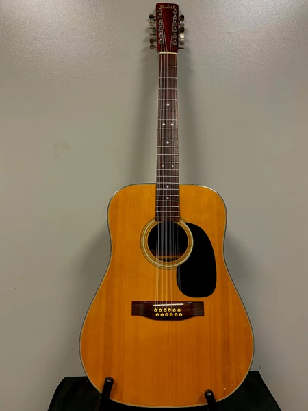 Used Yamaha NO. 120 NIPPON GAKKI Vintage Solid Top Acoustic Guitar