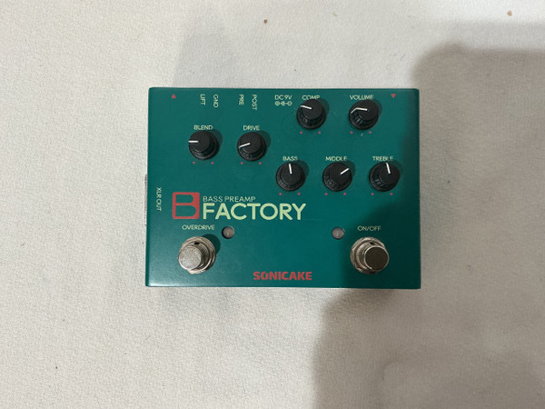 Used DEMONFX MICROTUBES D7K ULTRA Bass Pre-Amp Pedal