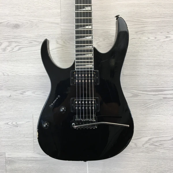 Used Ibanez GIO GRGR131EX Super S Electric Guitar Black 6-String