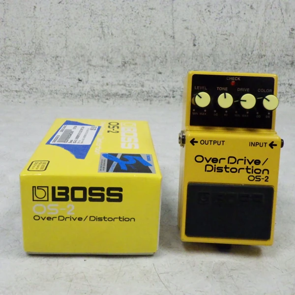 Used Boss OS-2 OVERDRIVE/DISTORTION Overdrive Pedal
