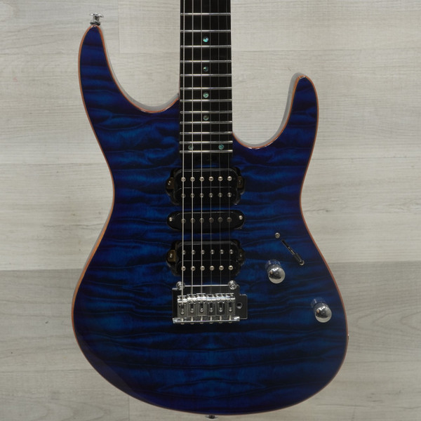 Used Ibanez GIO GRX40 S Type Electric Guitar Purple 6-String