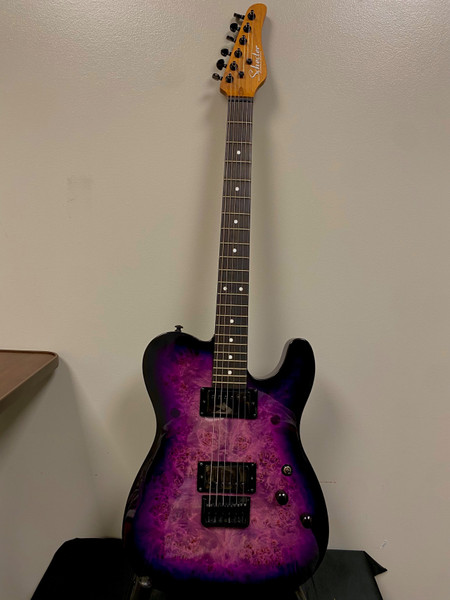 Used GROTE GT-150 SUPER SERIES 2019 T Type Electric Guitar Blue 6